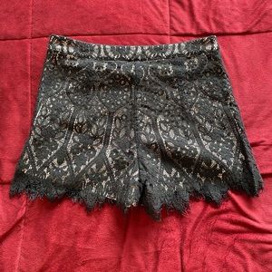 Lace shorts